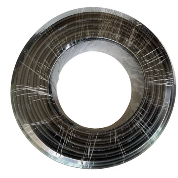 Solar kábel 1x6mm fekete 100m/tekercs 