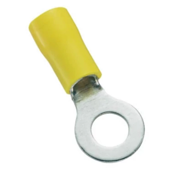 Szemessaru 6mm2 d=6mm szigetelt sárga SSZ6